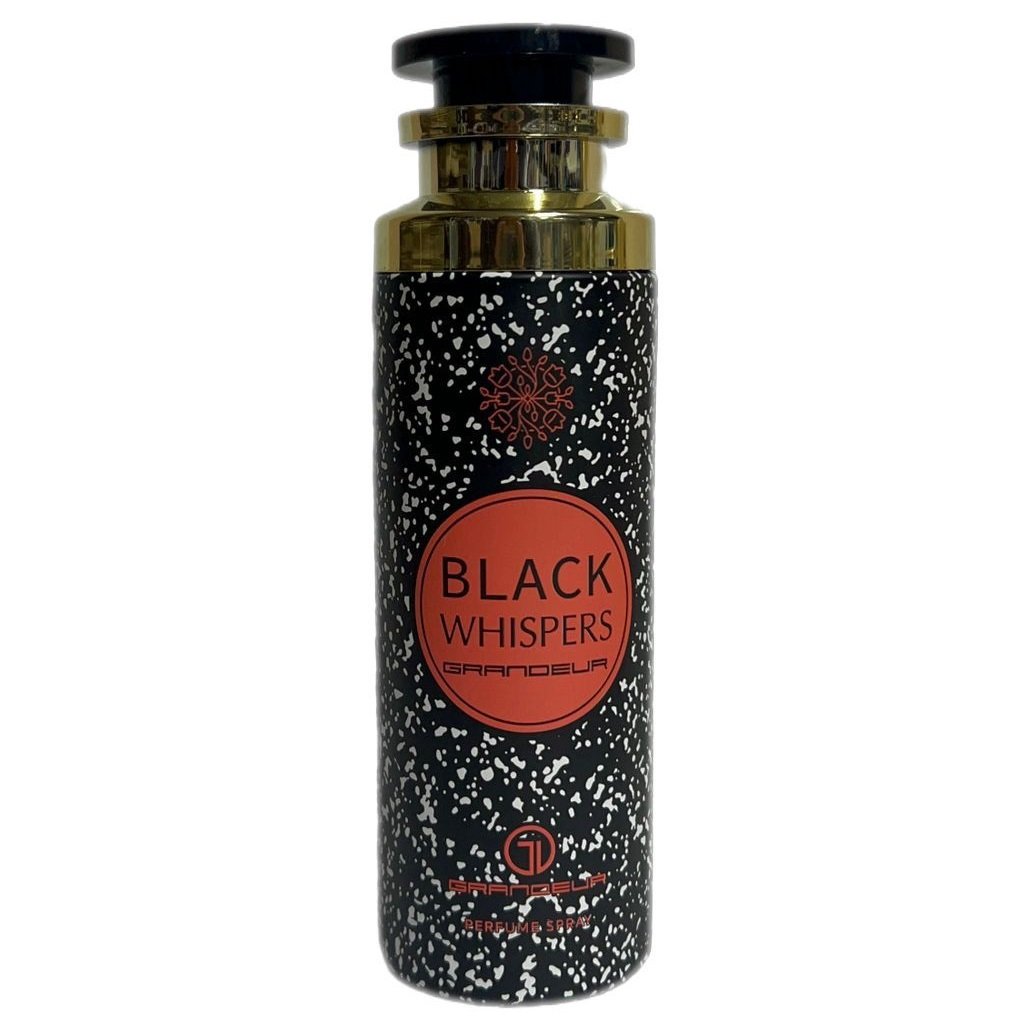 Grandeur Black Whispers Woman Body Spray 200Ml
