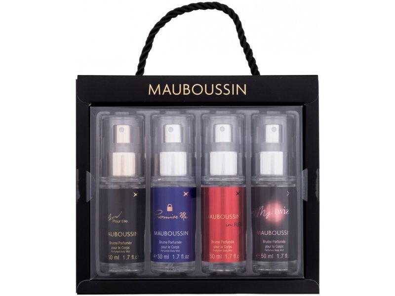 MAUBOUSSIN BODY MIST WOMAN 4X50ML SET