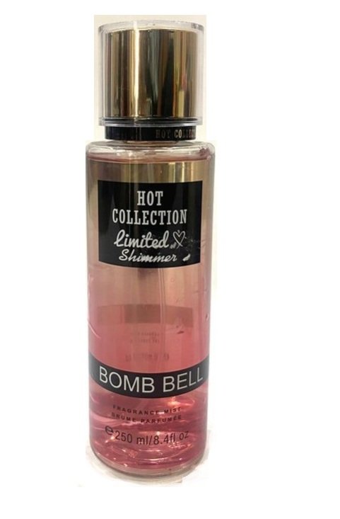 HOT COLLECTION BOMB BELL SHIMMER BODY MIST 250ML