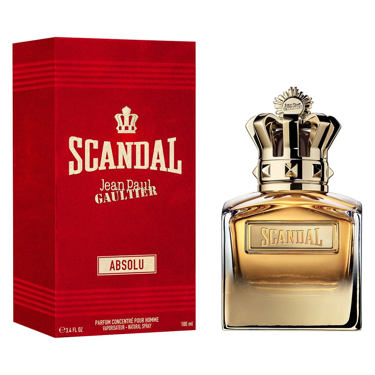 JEAN PAUL GAULTIER SCANDAL ABSOLU MEN PARFUM 100ML