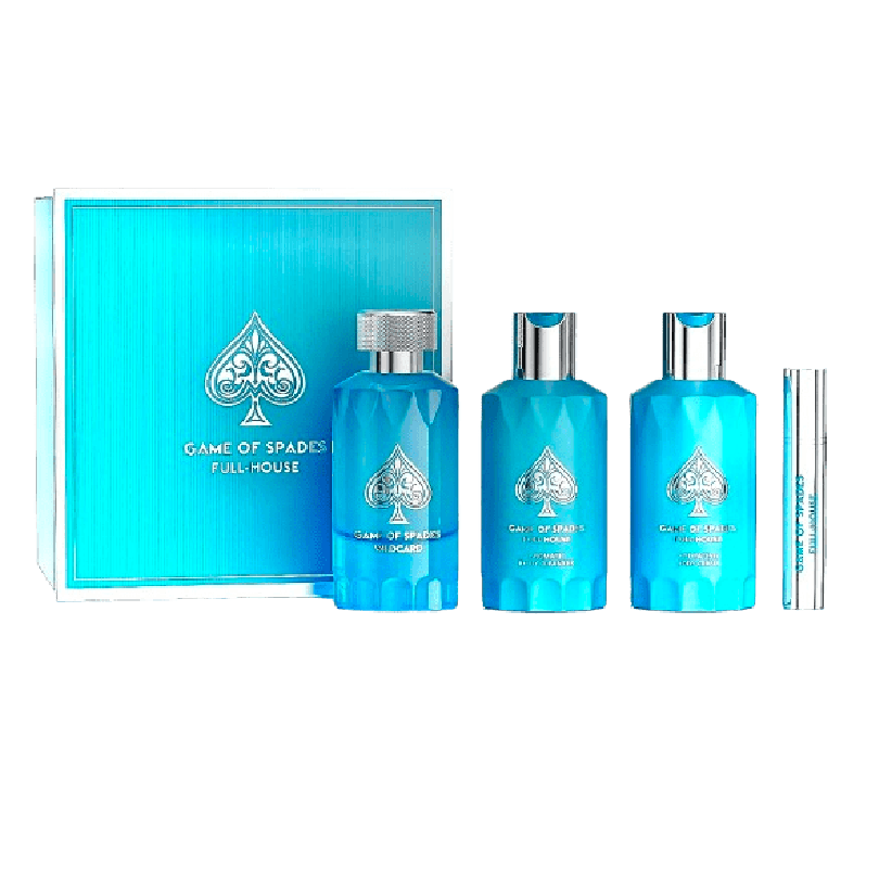 JO MILANO GAME OF SPADES FULL HOUSE 100ML + 8ML + SG 200ML + BL 200ML