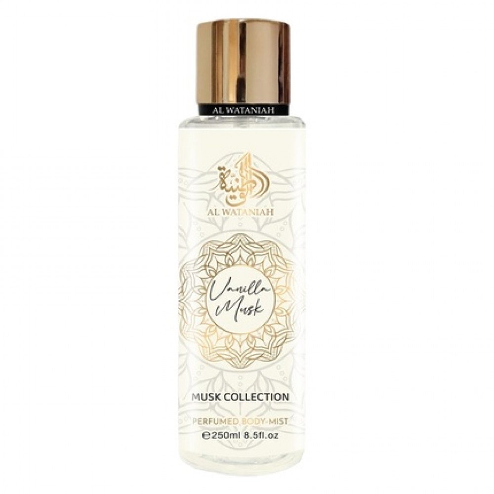 AL WATANIAH VANILLA MUSK BODY MIST 250ML