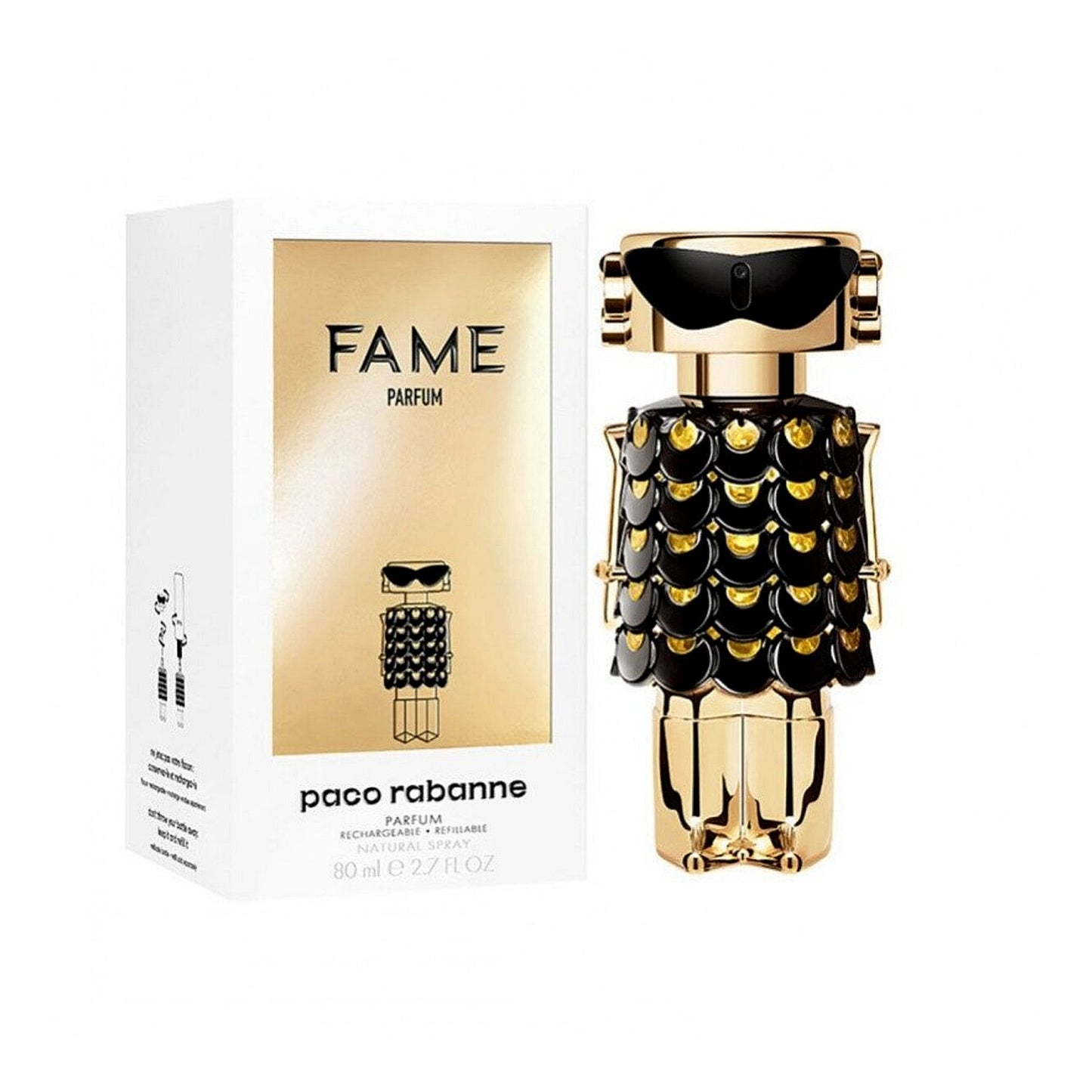 PACO RABANNE FAME PARFUM WOMAN 80ML REFILLABLE