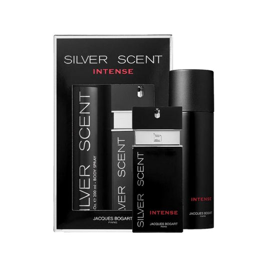 JACQUES BOGART SILVER SCENT INTENSE 100ML SET 2PCS