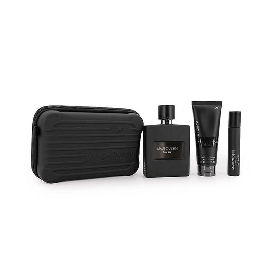 MAUBOUSSIN POUR LUI IN BLACK EDP 100ML+20ML+SG75ML+BOLSO