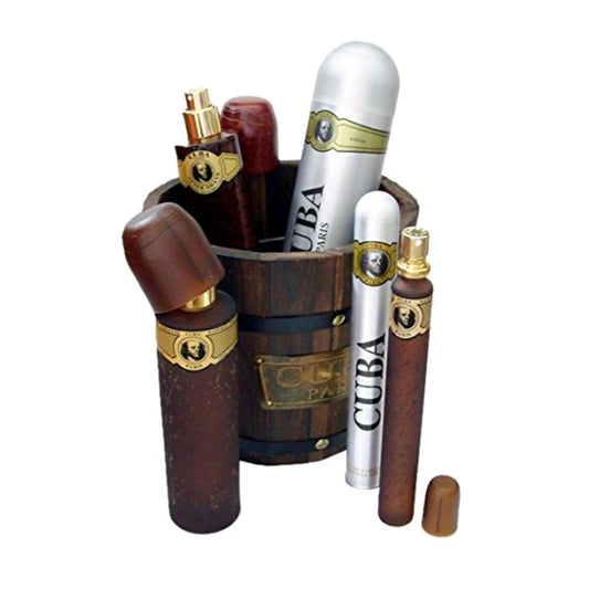 CUBA PARIS GOLD 100ML+35ML+B.SPRAY 200ML+ASH 100ML