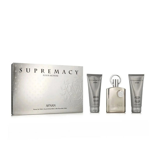 AFNAN SUPREMACY POUR HOMME EDP 100ML+SG+ASH
