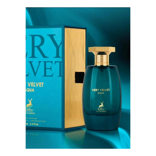 MAISON ALHAMBRA VERY VELVET AQUA EDP 100ML
