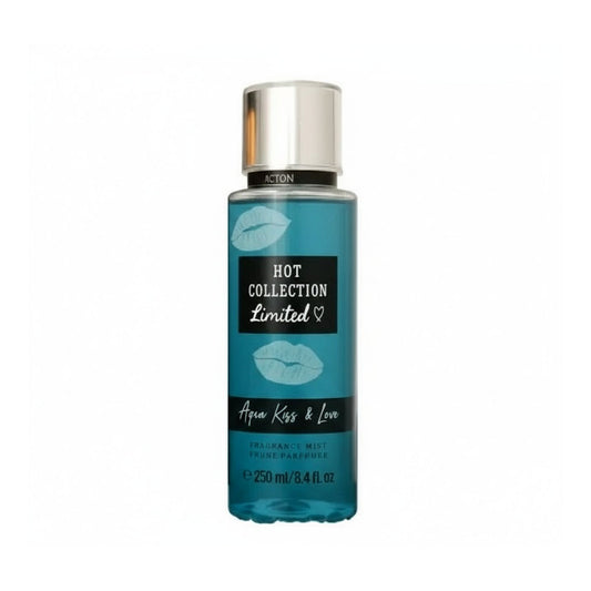 HOT COLLECTION AQUA KISS & LOVE BODY MIST 250ML