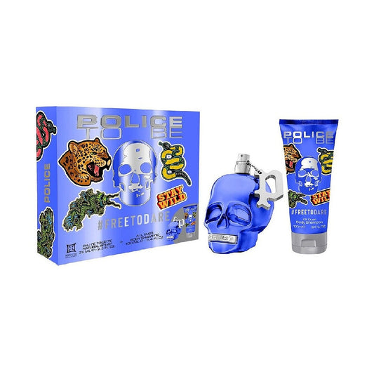 POLICE TO BE FREE TO DARE MAN EDT 75ML+SH 100ML
