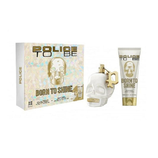 POLICE TO BE BORN TO SHINE WOMAN EDP 75ML+BL 100ML