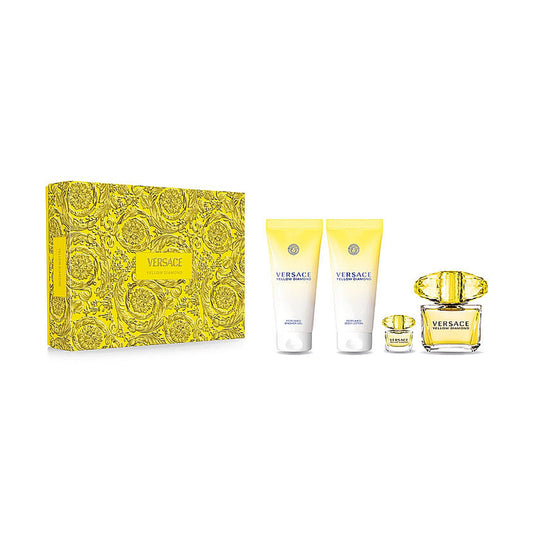 VERSACE YELLOW DIAMOND WOMAN EDT 90ML+5ML+SG100ML+BL100ML