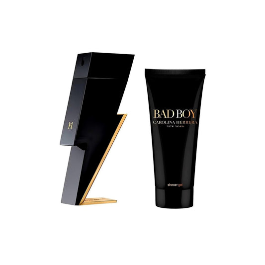 CAROLINA HERRERA BAD BOY EDT SET 100ML + SG 100ML