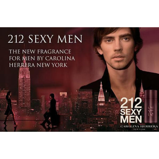 Carolina Herrera 212 Sexy Men Edt 100Ml Tester