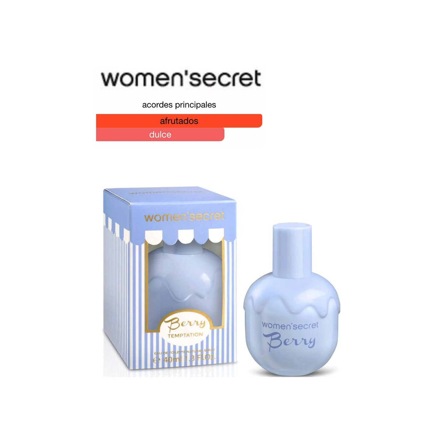 WOMEN SECRET BERRY TEMPTATION EDT 40ML