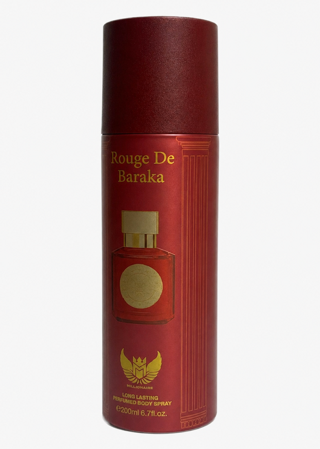 ZAK PERFUMES ROUGE DE BARAKA BODY SPRAY 200ML