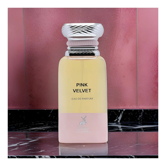 MAISON ALHAMBRA PINK VELVET WOMAN EDP 80ML.