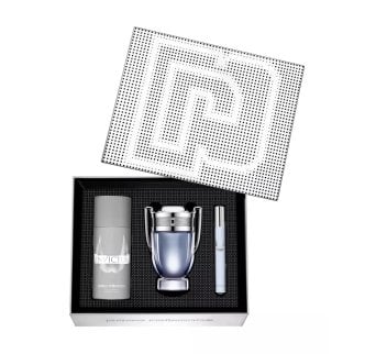 Paco Rabanne Invictus Men Edt 100Ml+10Ml+Deo 150Ml