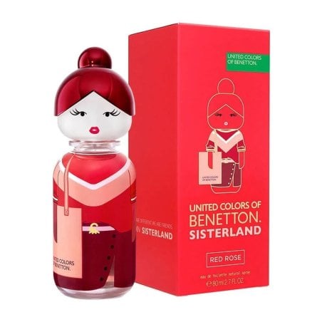 Benetton Sisterland Red Rose Woman Edt 80Ml