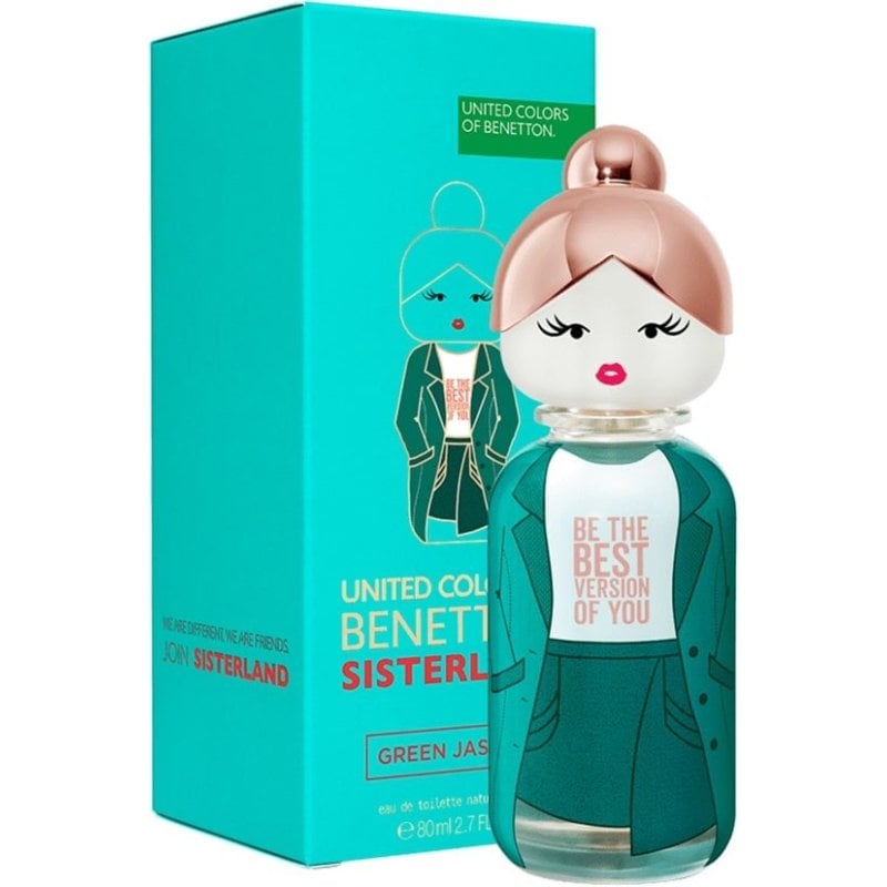 Benetton Sisterland Green Jasmine Woman Edt 80Ml Benetton Sisterland Green Jasmine Woman Edt 80Ml