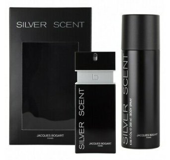 Jacques Bogart Silver Scent Men Edt 100Ml + 200Ml Body Spray Set