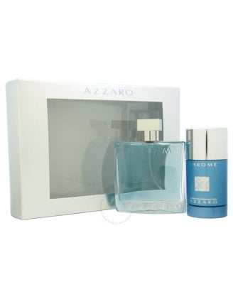 Azzaro Chrome 100Ml + Deo 75Ml Set