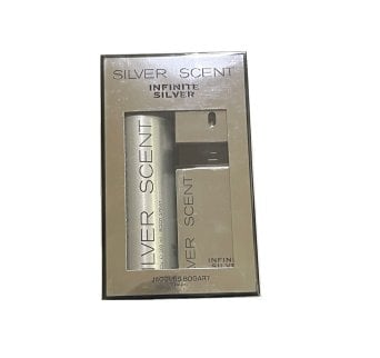 Jacques Bogart Silver Scent Infinite Silver Men Edt 100Ml + Body Spray 200Ml Set