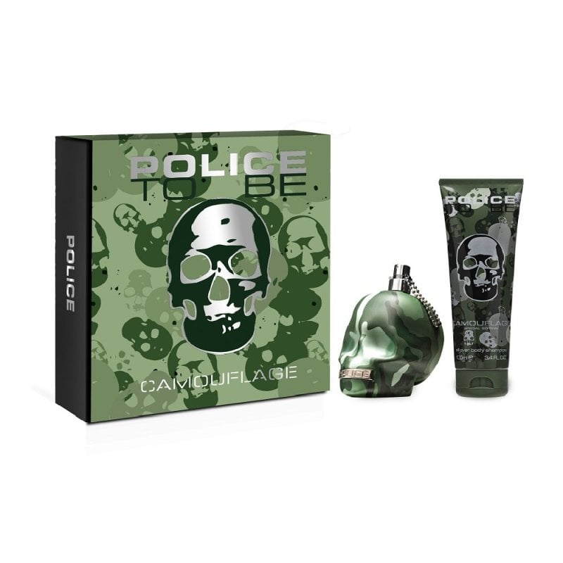 Police To Be Camouflage Men Edt 75Ml Set Police To Be Camouflage Men Edt 75Ml Set