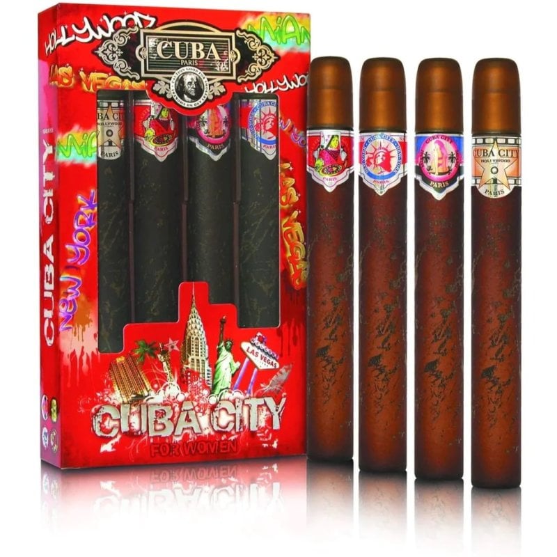 Cuba City For Women Edp 35Ml X 4Pcs Cuba City For Women Edp 35Ml X 4Pcs