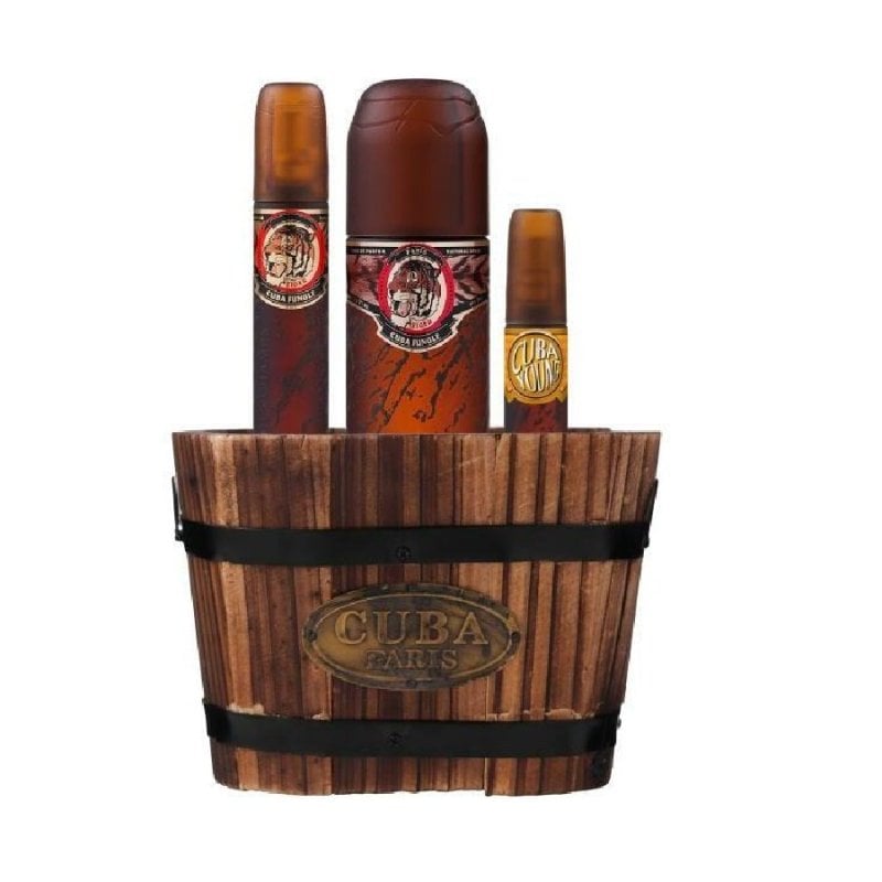 Cuba Paris Bucket Tiger Woman Edp 100Ml + 35Ml + 15Ml Set