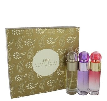 Perry Ellis 360 Women Edt 30Ml+Coral Edp 30Ml+Purple Edp 30Ml