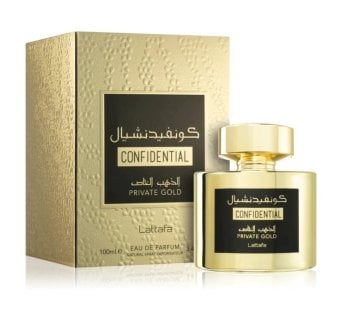 Lattafa Confidential Private Gold Edp 100Ml
