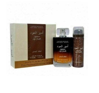 Lattafa Ameer Al Oudh Edp 100 Ml+Deo 50Ml