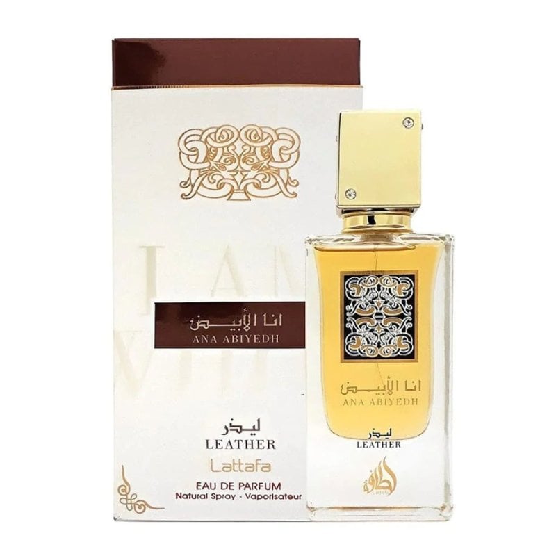 Lattafa Ana Abiyedh Leather Edp 60Ml