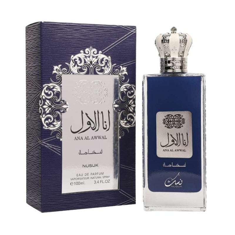 Nusuk Ana Al Awwal Blue Men Edp 100Ml