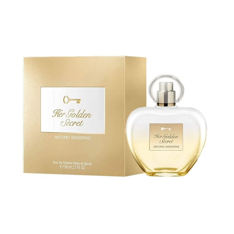 Antonio Banderas Her Golden Secret Woman Edt 80Ml