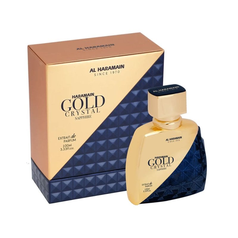 Al Haramain Gold Crystal Sapphire Extrait Parfum 100Ml