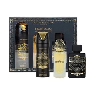 Lattafa Badee Al Oud For Glory Edp 100Ml+Hair Mist 50Ml+Deo 200Ml