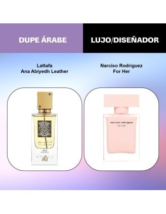 Lattafa Ana Abiyedh Leather Edp 60Ml