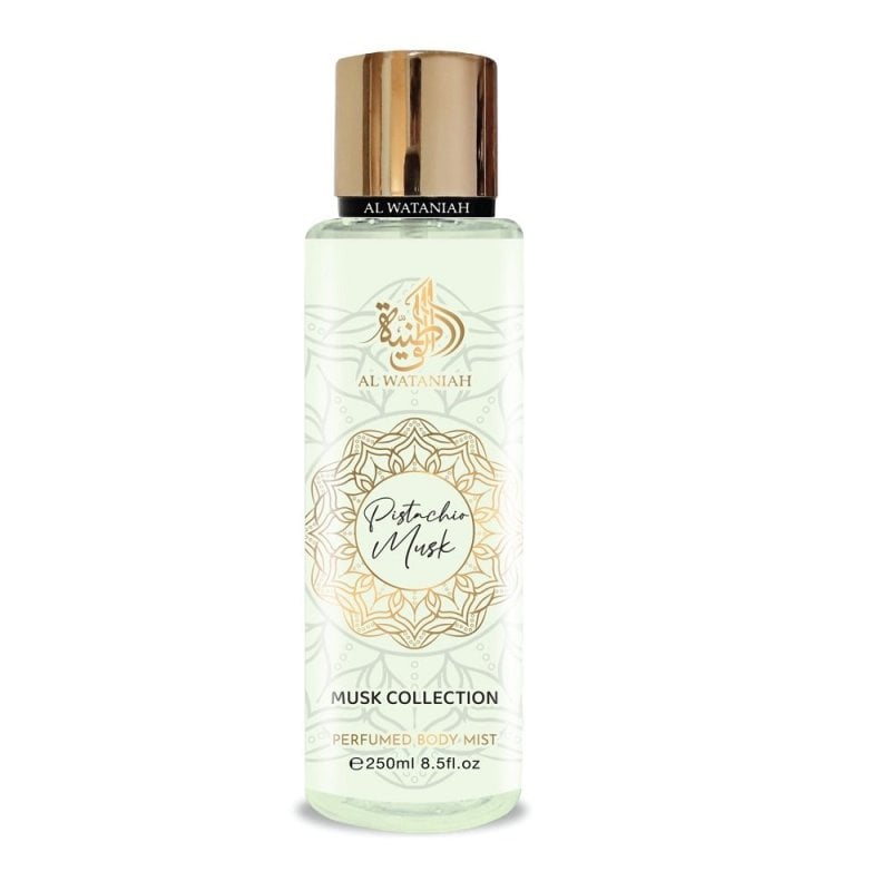 Al Wataniah Pistacho Musk Body Mist 250Ml