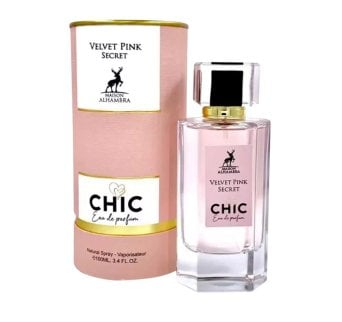 Maison Alhambra Chic Velvet Pink Secret Woman Edp 100Ml