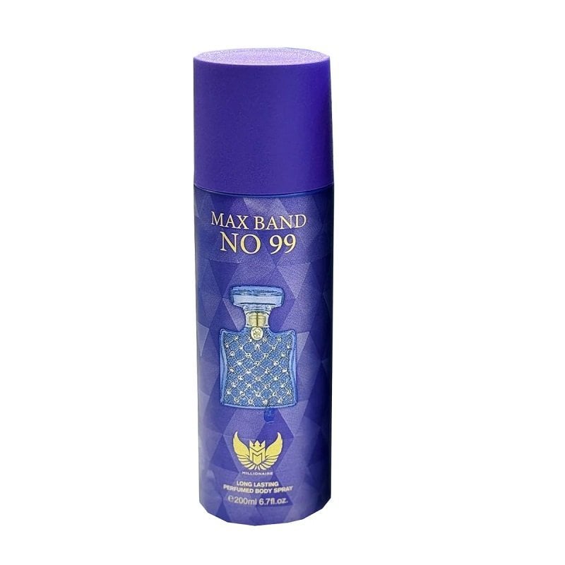 Zak Perfumes Max Band No 99 Body Spray 200Ml