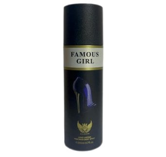 Zak Perfumes Famous Girl Body Spray 200Ml