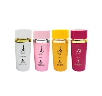 Maison Azhar Pack X4 100Ml  (White, Pink, Two, Candy)