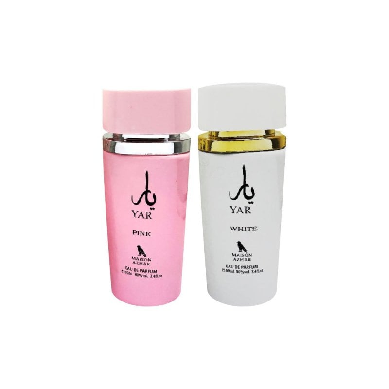 Maison Azhar Pack X2 100Ml (Pink, White)