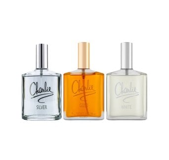 Revlon Charlie Pack 3X Edt 100Ml (Silver, White, Gold)