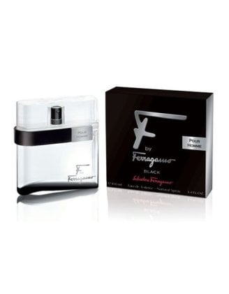 Salvatore Ferragamo F By Ferragamo Homme Black Edt 100Ml