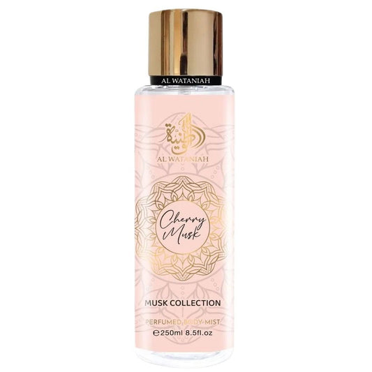 AL WATANIAH CHERRY MUSK BODY MIST 250ML