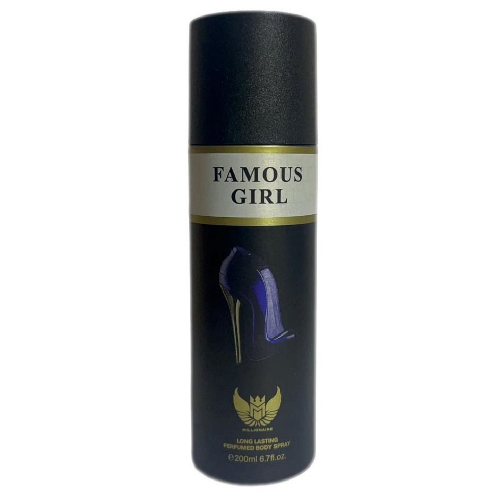 Zak Perfumes Famous Girl Body Spray 200Ml