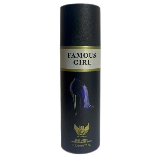 Zak Perfumes Famous Girl Body Spray 200Ml